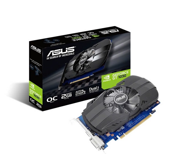 Card đồ họa ASUS Phoenix GeForce GT 1030 OC (PH-GT1030-O2G)