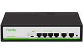 Thiết bị mạng TIANDY | 6-Port 10/100Mbps PoE Switch TIANDY TC-P3S06 (F/0420/AT/55)