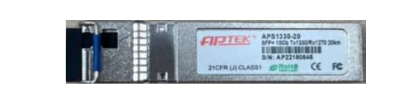 10Gbps SFP+ BIDI 20km Transceiver APTEK APS1330-20