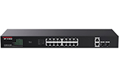 Thiết bị mạng IP-COM | 18GE+2SFP with 16-Port PoE Unmanaged Switch IP-COM G1120P-16-150W