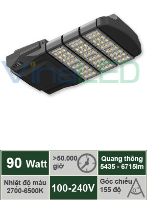 Đèn đường LED 90W VinaLED ST-B90H