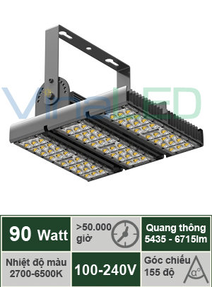 Đèn LED đa năng 90W VinaLED TN-A90H